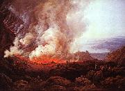 Johan Christian Dahl, Ausbruch des Vesuvs